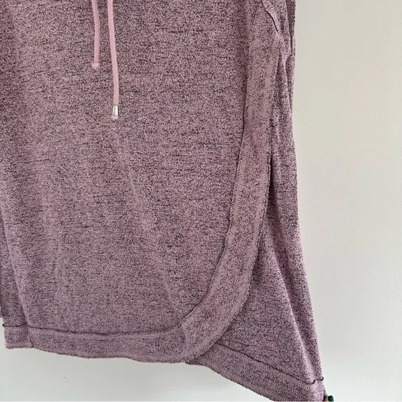 Chelsea and Theodore Pink Cowl Neck Jersey Pullover Sweater Size Large - Picture 3 of 5